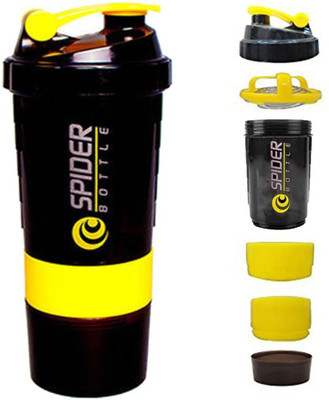 TrendZone 500 ml Tritan, Plastic Shaker(Pack of 1, Multicolor)