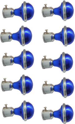GROWNIX Blue Rod Rail Bracket Metal(Pack of 5)