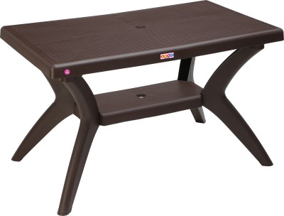 AVRO furniture Magna Plastic Outdoor Table(Finish Color - Brown, DIY(Do-It-Yourself))