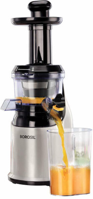 

Borosil Health Pro Slow Juicer 200 Juicer(Silver, 2 Jars)