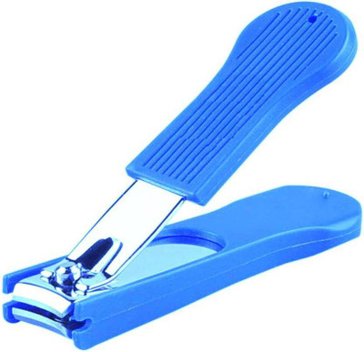 JJ COLLECTION NAIL CUTTER PACK OF 2 PIC WITH COVER BLUE