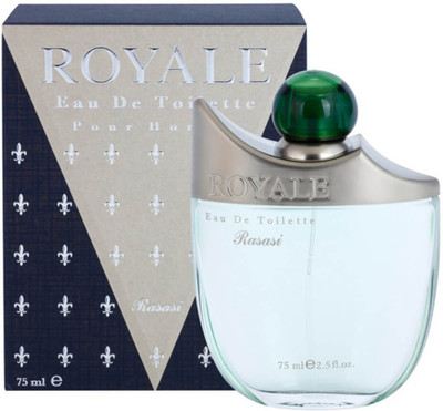 RASASI Royale Black Eau de Toilette  -  75 ml(For Men)