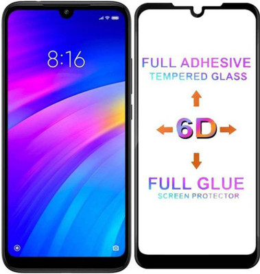 LIKEDESIGN Edge To Edge Tempered Glass for Mi Redmi 7, Mi Redmi Y3(Pack of 1)