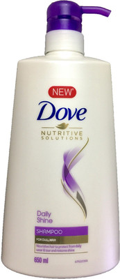 DOVE NEW Daily Shine Shampoo (Nutritive Solutions) (650 ml)(650 ml)