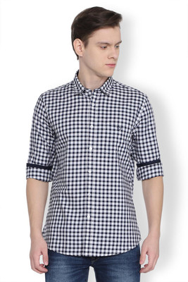 Flipkart Encore T Shirt Price History Of Van Heusen Men Checkered