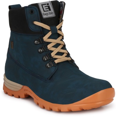 EEGO ITALY Outdoor Boots For Men(Blue)