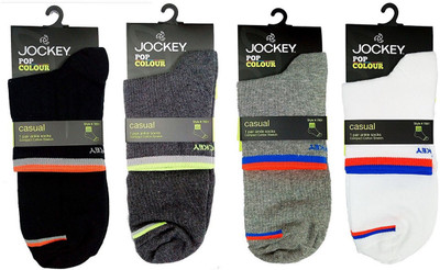 Jockey Men Striped Ankle Length(Pack of 4)