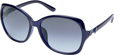 GIORDANO Over-sized Sunglasses(For Women, Grey)