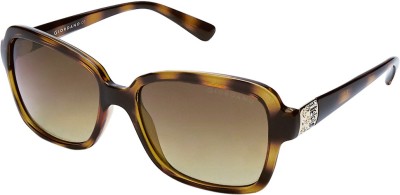 GIORDANO Over-sized Sunglasses(For Women, Brown)