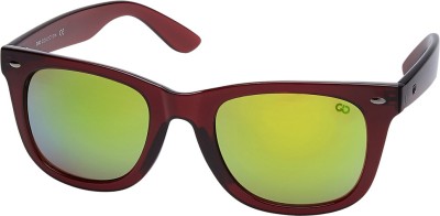 Gio Collection Wayfarer Sunglasses(For Men & Women, Green)