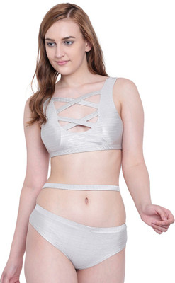 La inTimo Self Design Women Swimsuit