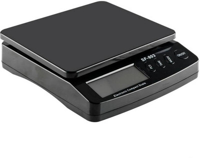 

NIBBIN Digital 25kg x 1g Premium JIVO-17G8-5CFD Scale Balance Weighing Scale(Black, White, Blue), Black;blue;white