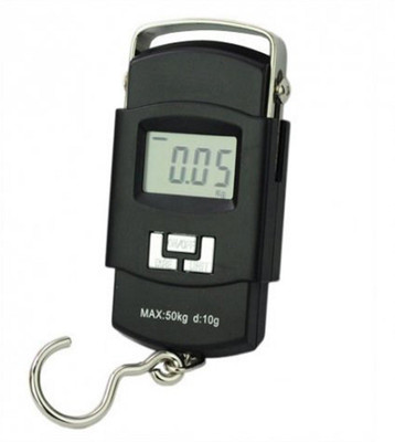 UNZAG weight machine digital 50 Kg Weighing Scale(Black)
