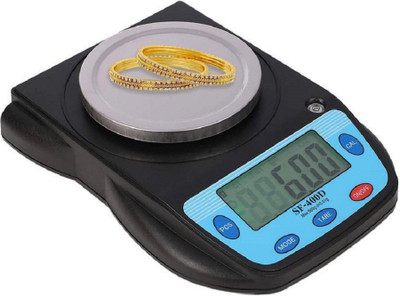 D-DEVOX Premium weighing scale 500g x 0.01g (10mg) Weighing Scale(Black)