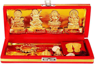 shiv mart Shri Dhan Laxmi- Kuber Bhandari for puja Brass Yantra(Pack of 1)