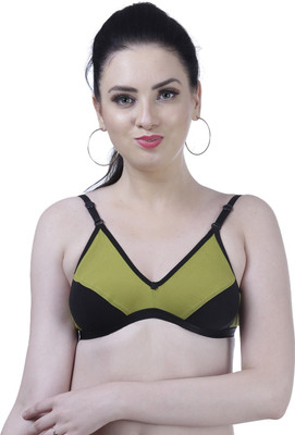 Nutex Sangini Women Full Coverage Non Padded Bra(Green)