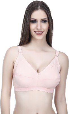 Viral Girl Women T-Shirt Non Padded Bra(Pink)