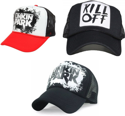 FashMade Printed Sports/Regular Cap Cap(Pack of 3)