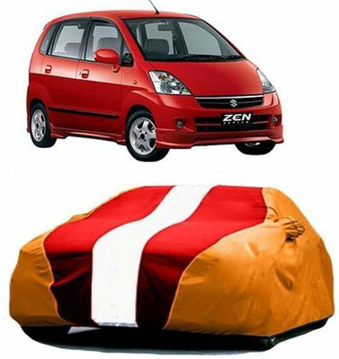 HOLME'S Car Cover For Maruti Suzuki Zen Estilo (With Mirror Pockets)(Multicolor)