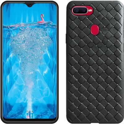 CASE CREATION Back Cover for Oppo F9 Pro 2018(Black, Grip Case, Pack of: 1)