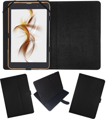 Fastway Flip Cover for iBall Slide Nimble 4GF 8 inch Tablet(Black, Cases with Holder, Pack of: 1)
