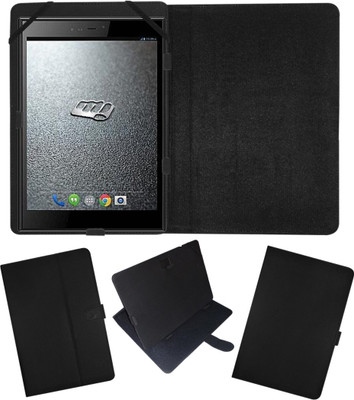 Fastway Flip Cover for Micromax Canvas Breeze Tab P660(Black, Cases with Holder)