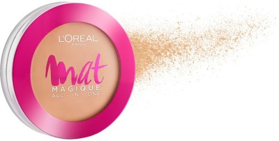 L'Oreal Paris Mat Magique All-In-One N6 Nude Honey Compact (N6 NUDE HONEY, 6 g)