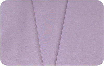 V WALKERS Pure Cotton Solid Shirt Fabric