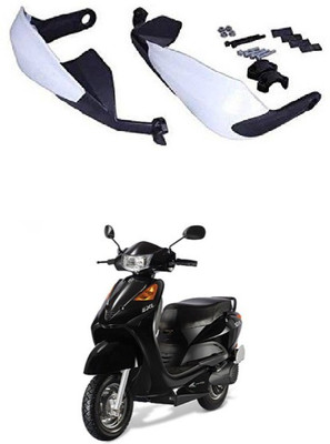 PRTEK abswhi128 Handlebar Hand Guard(Universal For Bike)