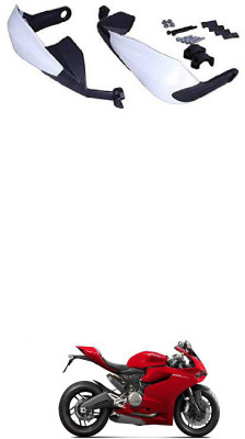 PRTEK abswhi192 Handlebar Hand Guard(Universal For Bike)