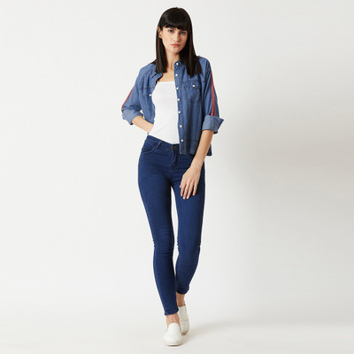 Miss Chase 3/4th Sleeve Solid Women Jacket