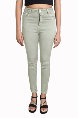 FCK-3 Slim Women Light Green Jeans