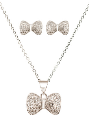 Dharam Enterprises Stainless Steel Silver Jewellery Set(Pack of 1)