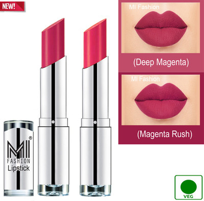 MI FASHION Color Riche Creme Matte Sexy Lipsticks Code no 58(Dark Magenta,Magenta, 7 g)