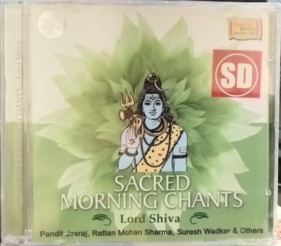 

Sacred Morning Chants - Lord Shiva Audio CD Standard Edition(Hindi - Pt. Jasraj)
