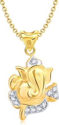 87% OFF on VK Jewels Prathmeshwar Gold Plated for Women & Girls Cubic Zirconia Alloy Pendant 87% OFF on VK Jewels Prathmeshwar Gold Plated for Women & Girls Cubic Zirconia Alloy Pendant