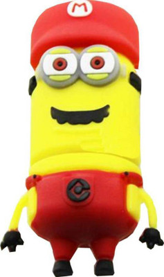 

Microware Red Cap New Shape Designer Fancy Pendrive 16 GB Pen Drive(Yellow)