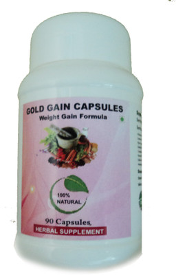 santhosh Trading GOLD GAIN CAPSULES Weight Gainers/Mass Gainers(90 No, Unflavor)