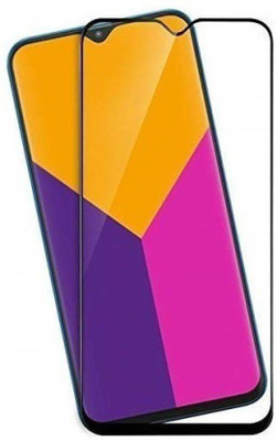 Richuzers Edge To Edge Tempered Glass for Samsung Galaxy M10(Pack of 2)