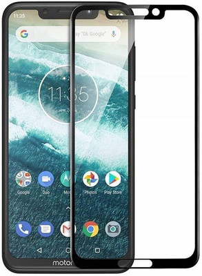 kmPPoWeR Edge To Edge Tempered Glass for Motorola Moto One Power(Pack of 1)