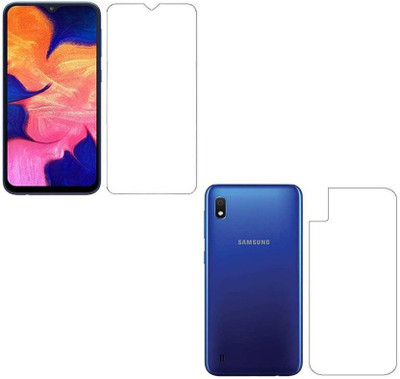 PR SMART Front and Back Tempered Glass for Samsung Galaxy A10, Samsung A10, (Flexible)(Pack of 1)