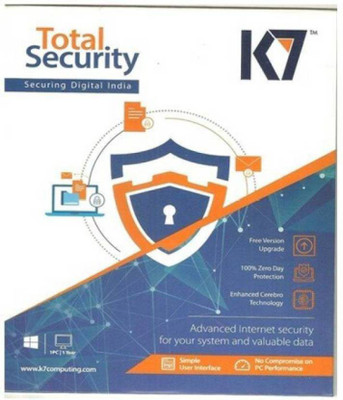 Antivirus K7 Total Sec. 1user 1year Anti-virus 1.0 User 1 Year