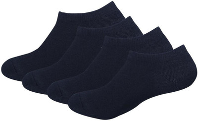 FABknit Men & Women Solid Low Cut(Pack of 4)