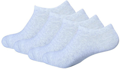 FABknit Men & Women Solid Low Cut(Pack of 4)