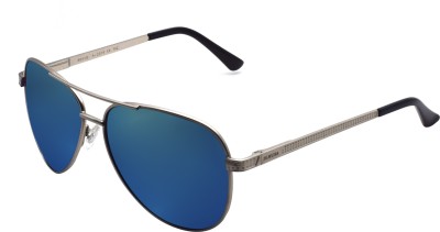 OCnik Aviator Sunglasses(For Men & Women, Blue)