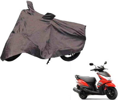 Gargi Traders Waterproof Two Wheeler Cover for Yamaha(Ray Z, Grey)