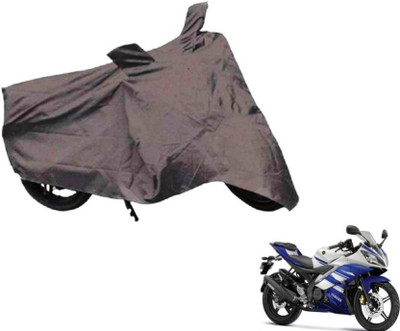 Gargi Traders Waterproof Two Wheeler Cover for Yamaha(YZF R1, Grey)