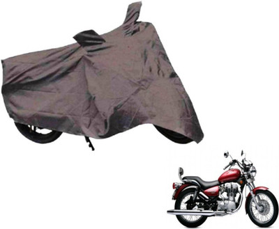 Gargi Traders Waterproof Two Wheeler Cover for Bajaj(Twin spark, Grey)
