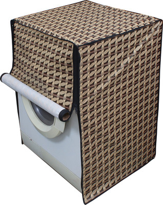 LITHARA Front Loading Washing Machine  Cover(Width: 66.04 cm, Beige)