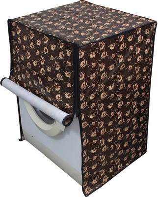 LITHARA Front Loading Washing Machine  Cover(Width: 66.04 cm, Brown)